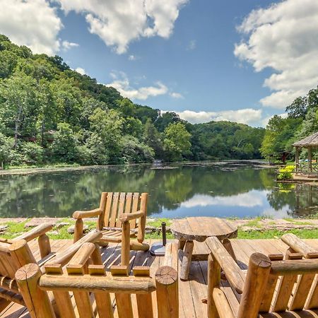 Lakefront Cabin Less Than 3 Mi To Dtwn Eureka Springs! Villa Exterior foto